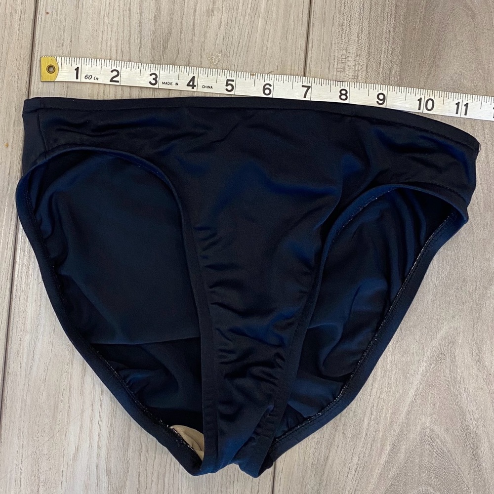J. Crew Black Bikini Bottom Small